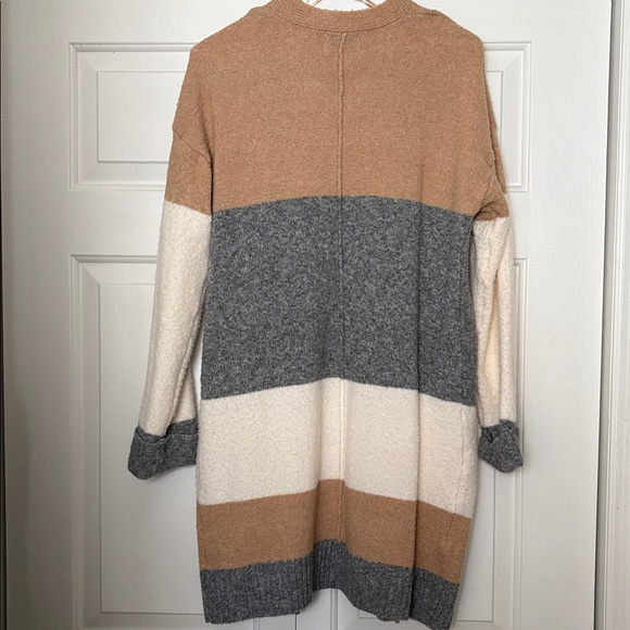 Pink Rose Open Front Cardigan - Picture 9 of 11